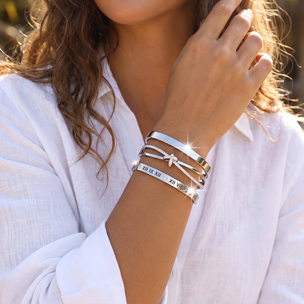 Unisex Durable Waterproof Stainless Steel Bracelet